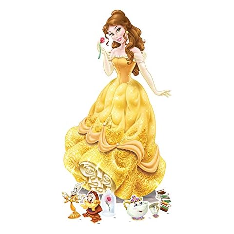 Star Cutouts Belle Cardboard Cutout with Props Cover