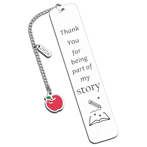 Best Teacher Appreciation Gifts for Women Men Teacher Appreciation Gifts Bulk Teacher Gifts Ideas Thank You Bookmark 2026 Gifts for Teacher Women Men Retirement Graduation Birthday Teachers Day Gifts