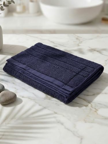 Image of Monte Carlo Essential 100% Cotton Small Bath Towel | 340 GSM Ultra Lightweight & Quick Dry | Soft Absorbent Compact Towel 60x120 cm | Bathroom Towel for Gym, Travel & Daily Use (Soho) | Rust