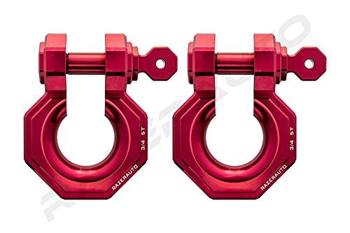 Razer Auto Falcon XL Precision Red Billet Aluminum 5.0 Ton - Want It All