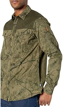Fjlraven Varmland G1000 Shirt M 873226 Men's Hunting Shirt, Green