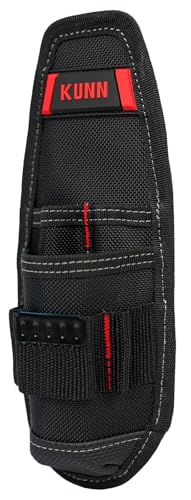 KUNN Soporte para herramientas de construcción, bolsa pequeña para herramientas de electricista para cinturón de herramientas