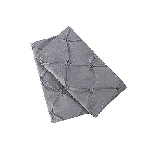 Vaulia Lightweight Soft Microfiber Pillow Shams, Well Crafted Pinch Pleat, King Size (20X36) Grey Color Set Of 2 #TOP4