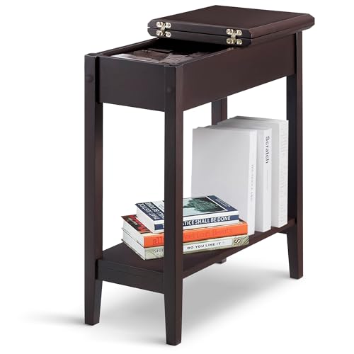 Naomi Home Roxy Narrow Side Table: Stylish Slim End Table