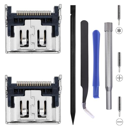 Ikpek 2 Pack HDMI Port Replacement for PS5