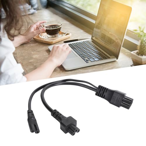 Cable de alimentación divisor C6 a C5 C7 adaptador IEC320 4