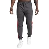 SMILODOX Herren Jogginghose Rob Limited 2.0, Größe:XXL, Color:Anthrazit Melange