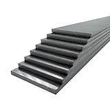 8-Pack 1084 High Carbon Steel Blanks 12'x1.5'x0.12' for Knife Making - Professional Forging Steel with Anti-Rust Coating, Perfect for Damascus & Full Tang Blades