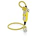 Leviton GFM15-3C 15-Amp 120-volt Manual Reset 3-Feet Heavy Duty Cord Set, Yellow