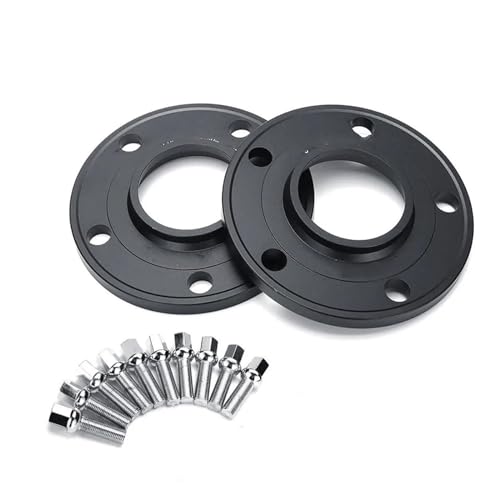 Entretoises roue 5x120 PCD 10mm en aluminium pour BMW E36 E46 E90 E92 E60, cales de moyeu 72.56mm 2 pièces