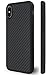 Yhzo iPhone X Case, Aramid Fiber iPhone X Phone case,TPU Anti-Dropping Phone case,Military Standard Protective Lightweight Shell Protective for iPhone X (Black)