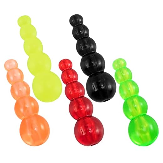 Dr.Fish 50 Pack Stack Beads Fishing Beads Lure Making Supplies Walleye Rig Fishing Spinner Inline Spinner Salmon Eggs Mixed Color