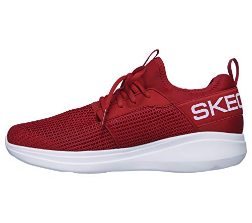 Skechers Go Run Fast Valor Tênis Masculino, 41, Vermelho