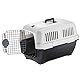 Ferplast Katzentransportbox Clipper 2, Hundetransportbox, IATA-zugelassene Reisebox, Haustiertransportbox für kleine Hunde und Katzen bis 8 kg