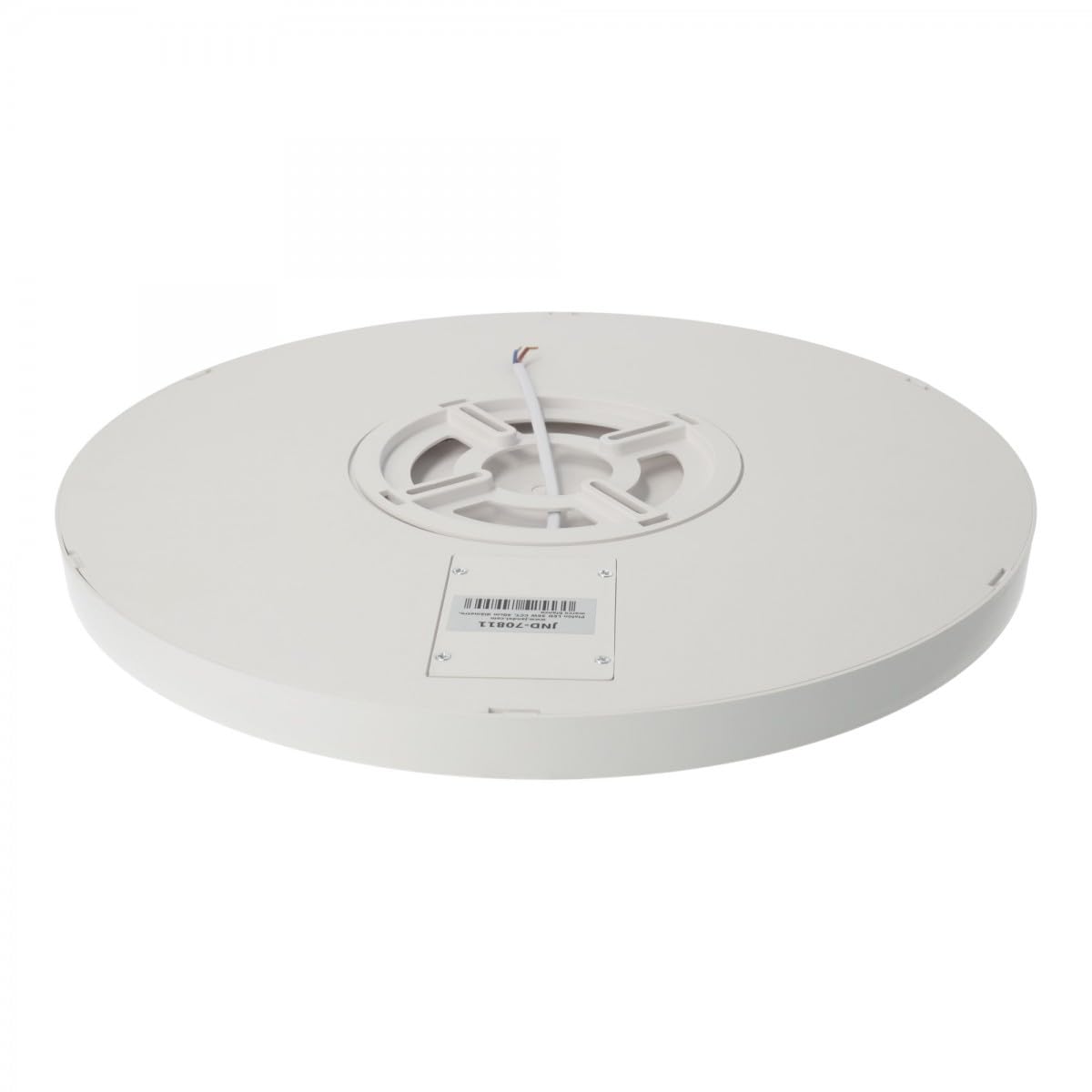 Jandei - Plafón LED 48W Tricolor 3000K-4200K-6000K, 59,5 cm diámetro, marco blanco. Instalación en Superficie. Perfecto para Dormitorio, Salón, Cocina, Hogar, Negocio.