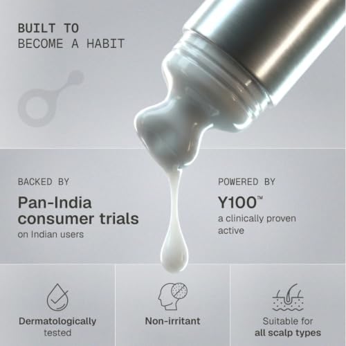 Image of Arata MitoActive | India's First Mitochondrial Hair Growth Serum | Reduces Hair Fall & Boosts Hair Growth | Powered by Y100 | Clinically Proven Active | In-Vivo Tested | For Men & Women | 30ml