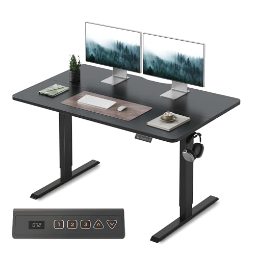 FEZIBO 昇降デスク 横120cm 奥行き60cm 高さ72〜118cm Amazon.co.jp: FEZIBO 電動 昇降式デスク スタンディングデスク 幅