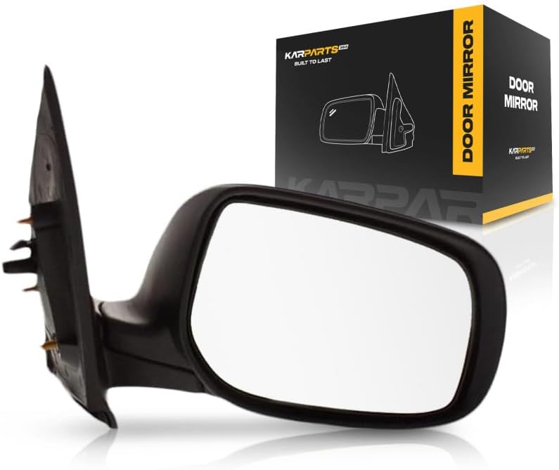 For Toyota Yaris 2007 08 09 10 11 2012 Door Mirror Driver Side | Power | Non-Heated | Paint to Match | Replacement For 8794052770 | TO1320231