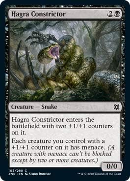 Magic: The Gathering - Hagra Constrictor - Foil - Zendikar Rising