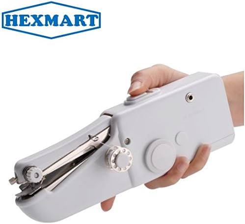 Portable Sewing Machine for Quick and Easy Alteration stitching (Its Handheld, Electric Battery Operated, Cordless Sewing Machine for Home and Art Project Work)