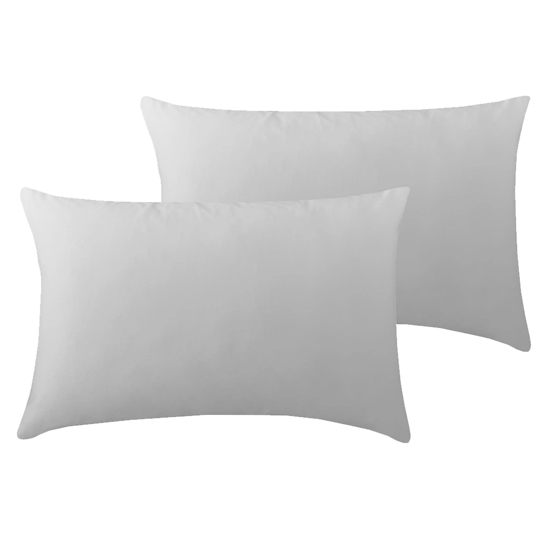 Extra Deep Fitted Sheet 800TC Cotton Rich Bedding Super Soft & Durable [2pc Housewife Pillowcases, White]