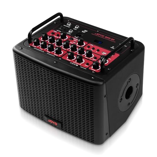 JOYO - Amplificador acústico combinado de 40 W, guitarra recargable y vocal, dos canales, amplificador...