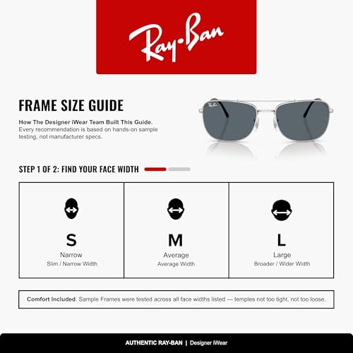 Image of Ray-Ban Unisex Rb3755 Rectangular Sunglasses