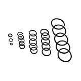 Materialtyp: Gummi MeiZi 23 stücke Kühlsystem O-Ring-Kit Fit for BMW E46 316 318 320 323 325 328 330 M52 M54 S54 Kühlerschlauch O Ring 323i 325i 328i 330i (Color : Black)