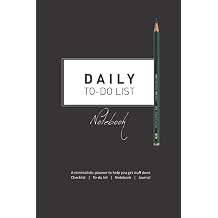 Task Planner | Daily Organizer | Memo Writing Pad | Priority Checklist | Undated | Piority Tasks List | To-Do List | 6 x 9 To-Do List, Planner