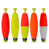 Proximick Fishing Bobbers, High Sensitivity Long Float with Counterweight, Outdoor Fishing Float for Long Casting Wake EVA Foam Float, Trout Bass Fishing Tackle and Accessories(2.32*0.55Inch/20PCS)