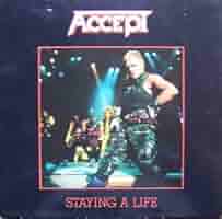 帯付き！国内盤2CD！ACCEPT /アクセプト /STAYING A LIFE Amazon.co.jp: Staying A Life: ミュージック