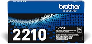 Brother TN-2210 Toner Cartridge, Black, Single Pack, Standard Yield, Includes 1 x Toner Cartridge, Brother Genuine Supplies