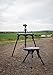 Caldwell Stable Table Lite with Weatherproof Tabletop, Ambidextrous Seat and Fully Collapsible Design for Easy Transport and Outdoor Target Shooting