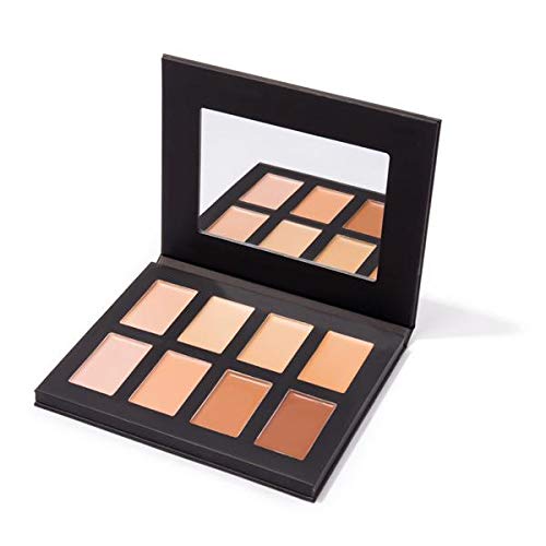 MS Glamour Women’s Concealer Palette a Cruelty Free Cosmetics Travel-Friendly Ultimate Concealer Palette Gentle your skin With 8 Shades. Conceal Skin Imperfections, Blemishes, Dark Spots Vegan Product
