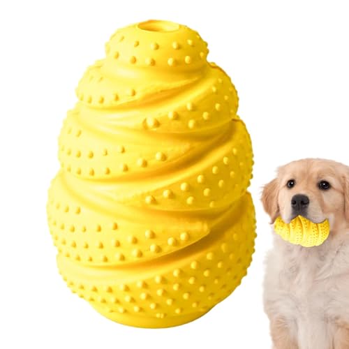 Dog Treat Dispensers Shurzzesj Interactive Dog Treat Toys – Toy Treat Dispenser for Dogs,Rubber Materia Teething Toys for Dog, Training, and Food Distribution