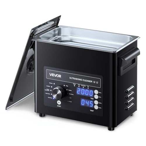VEVOR 3L Ultrasonic Cleaner with Knob Control