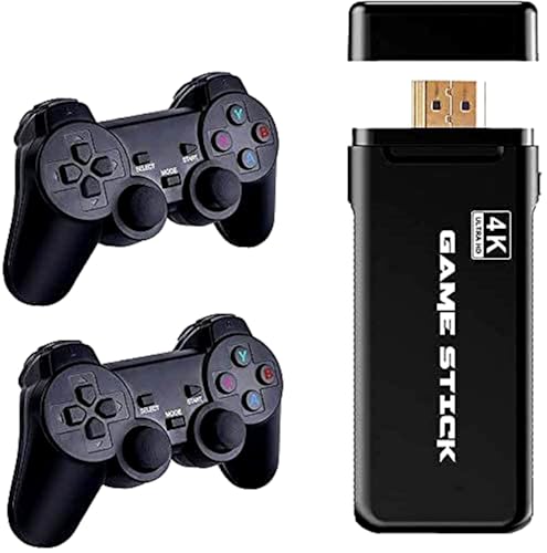 Image of NextTech 2026 Wireless Console Game Stick Video Game Console Built-in 3000 Classic Games 8 Bit Mini Retro Controller HDMI Output Dual Player- 4K Ultra HD Game Stick and Nostalgic Memories (Best 4K Gaming Console)