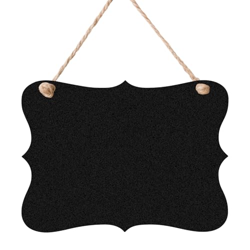 1Pcs Wooden Double-Sided Chalkboard Sign, 9x...