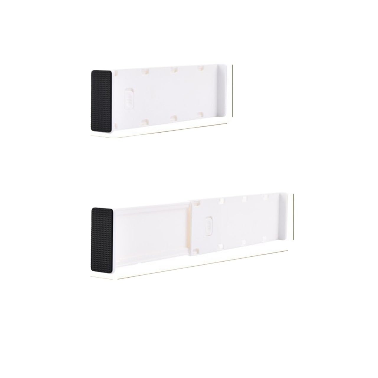 CIGPKLO Drawer Dividers 4/2pcs Set Drawer Storage Partition Board Wardrobe Underwear Socks Cosmetic Sorting Built In Scalable