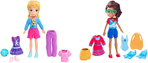 Mattel Polly Pocket Boneca de Aventuras - Sortimento, Multicor - Apenas 1 (Uma) Unidade - Não é poss