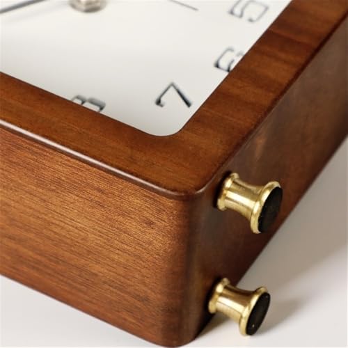 Reloj de madera chino clásico para decoración creativa de hogares exigentes 4