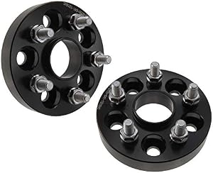 2pc 25mm (1") 5x100 Hubcentric Wheel Spacers fits VW Beetle Golf Jetta Passat Wheel Centric Fits Audi TT
