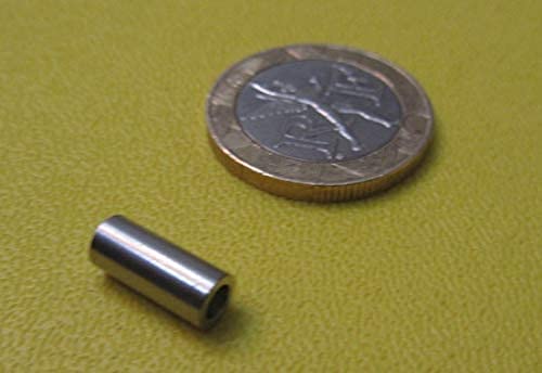 18-8 Stainless Steel Spacer Unthreaded No 4 Screw Size x .187" OD x .115" ID x .437" Length 10 Pcs