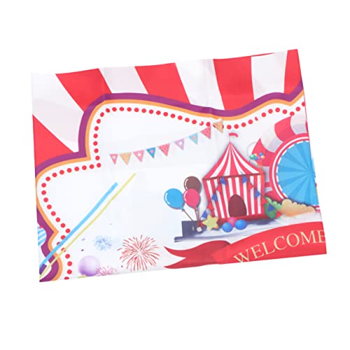 Totority 2 Unidades Do Jardim De Carnaval Banner De Boas Vindas Banner De Cenário De Carnaval De Car