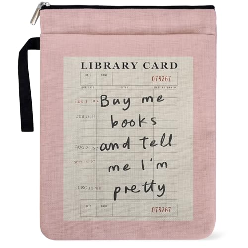 Housse de livre Buy Me Books cadeau original femme et bibliothécaire rigolo