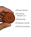 Northwind Supply Personalized Leather Golf Ball Markers (Set of 2) – Monogrammed Full Grain Genuine Leather, Handmade in USA – Custom Golf Accessories for Men, Durable Gift for Golfers (H)