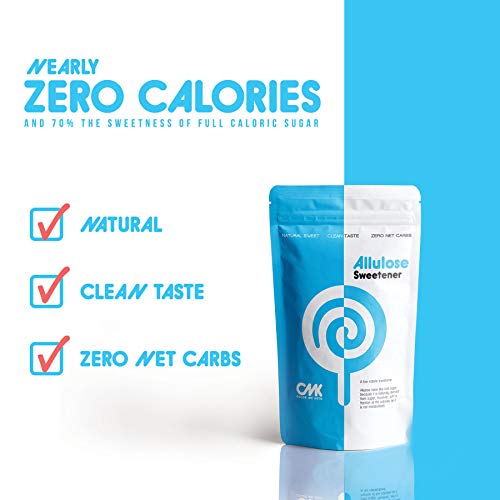 𝗪𝗜𝗡𝗡𝗘𝗥 – 𝗕𝗘𝗦𝗧 𝗔𝗟𝗟𝗨𝗟𝗢𝗦𝗘, 𝟮 𝗣𝗔𝗖𝗞 Keto Sugar Alternative, Zero Net Carb, Low Calorie Allulose Sweetener, Made in USA, ZERO Erythritol, Monk Fruit or Stevia, Granular (32oz Total)