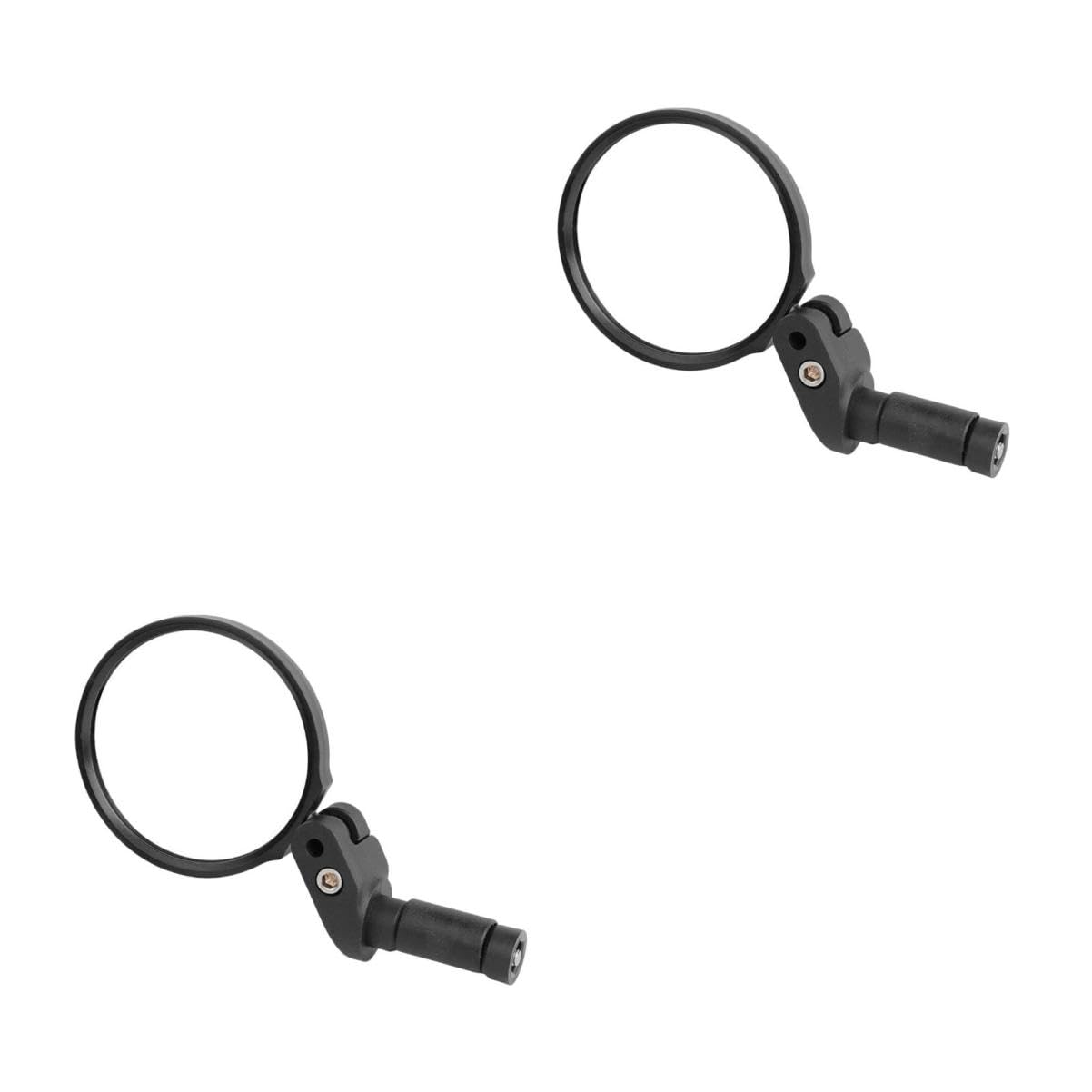 Toddmomy 2 Specchietto Retrovisore Convesso per Regolabile e Facile Installare Compatibile con Manubri Sicurezza e Visibilità Ottimali per Ciclisti