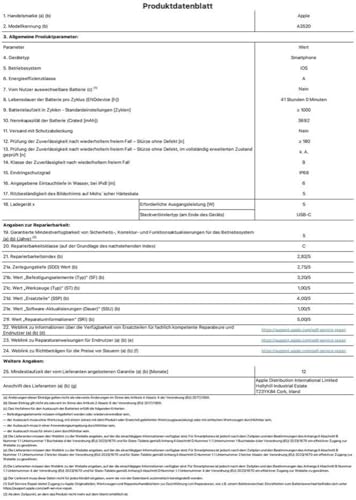 Apple iPhone 17 mit 256 GB Speicher