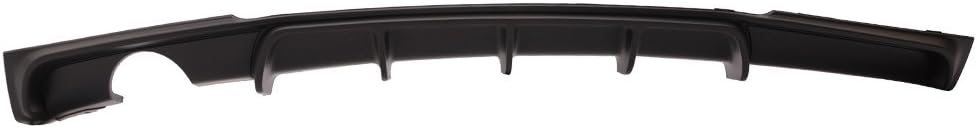 Rear Diffuser Compatible with 2012-2018 F30 Single Outlet Model with OEM Factory M-Tech or M-Sport Bumpers Only, M Performance Style PP Rear Bumper Lip Diffuser by IKON MOTORSPORTS